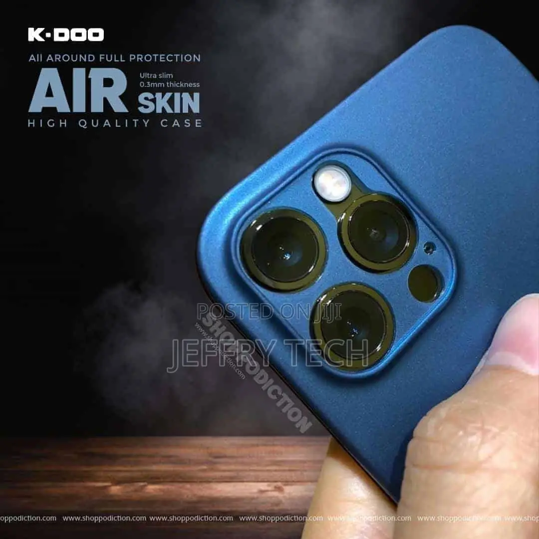K-Doo Air Skin Ultra Slim Case for iPhone 12 Pro Max-Blue