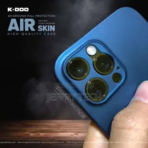 K-Doo Air Skin Ultra Slim Case for iPhone 12 Pro Max-Blue