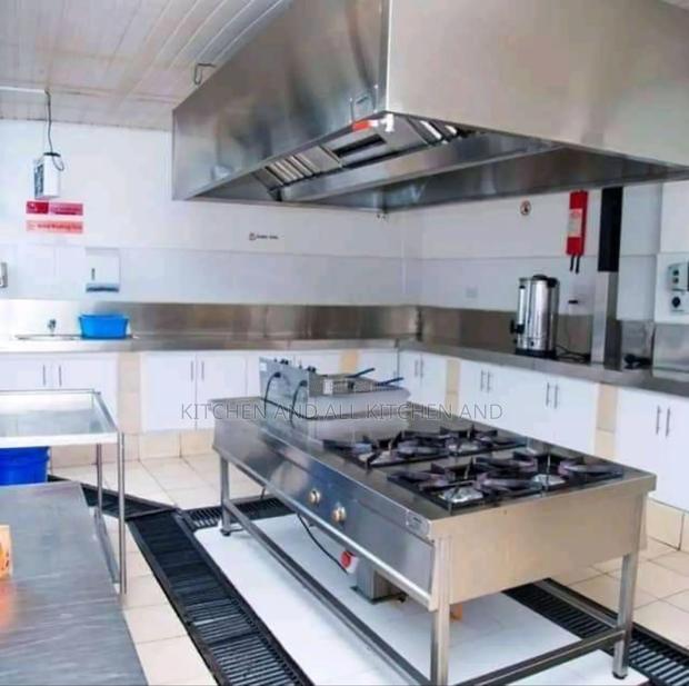 Modern Stainless Steel Combined Cooking Unit