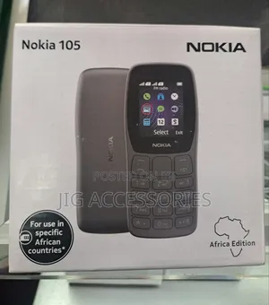 New Nokia 105 (2022) Black