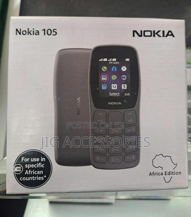 New Nokia 105 (2022) Black