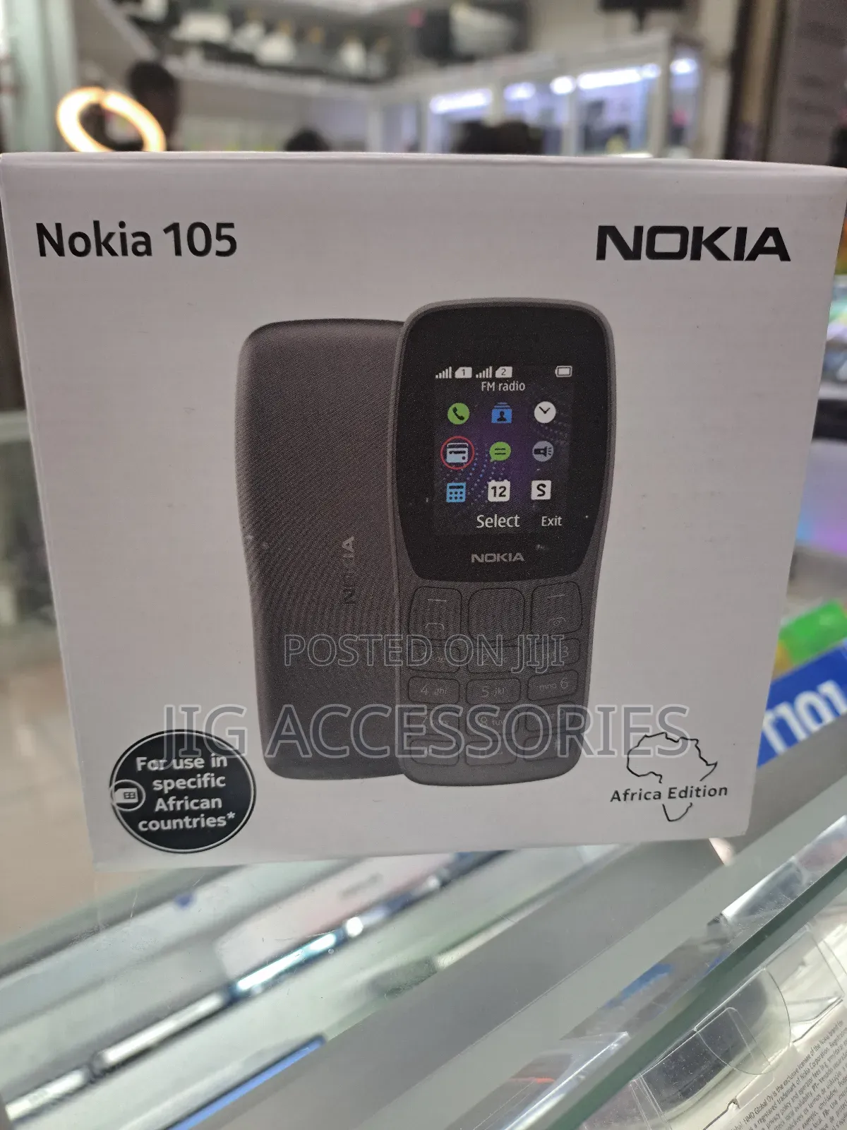 New Nokia 105 (2022) Black