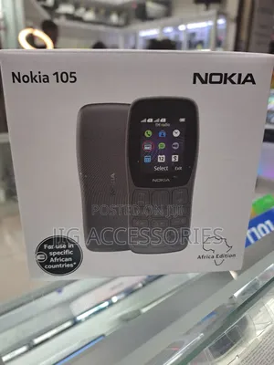 New Nokia 105 (2022) Black