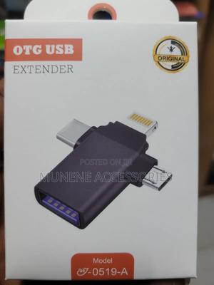 USB C Lightning and Micro 3in1 OTG Extender - thumbnail 2