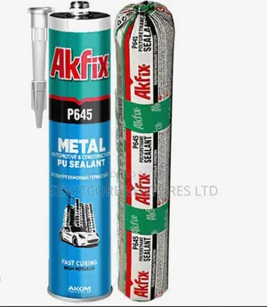 Akfix P645 PU Sealant 600ml Black/White