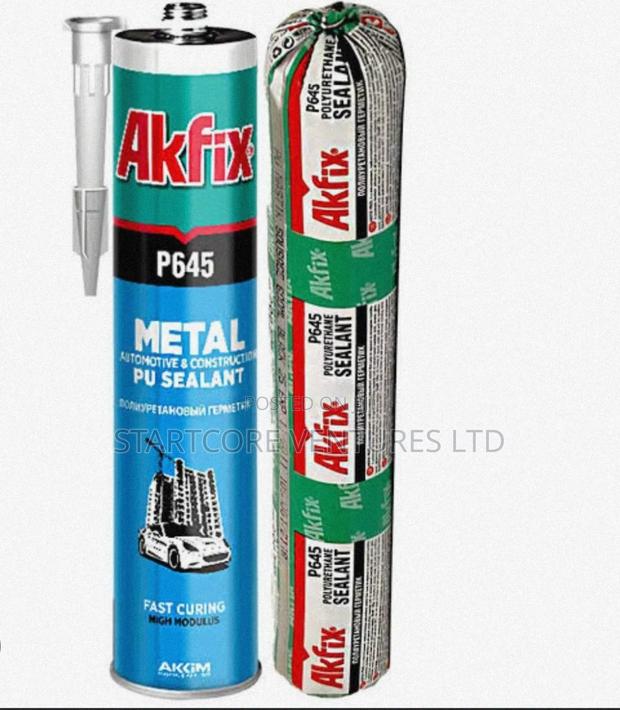 Akfix P645 PU Sealant 600ml Black/White