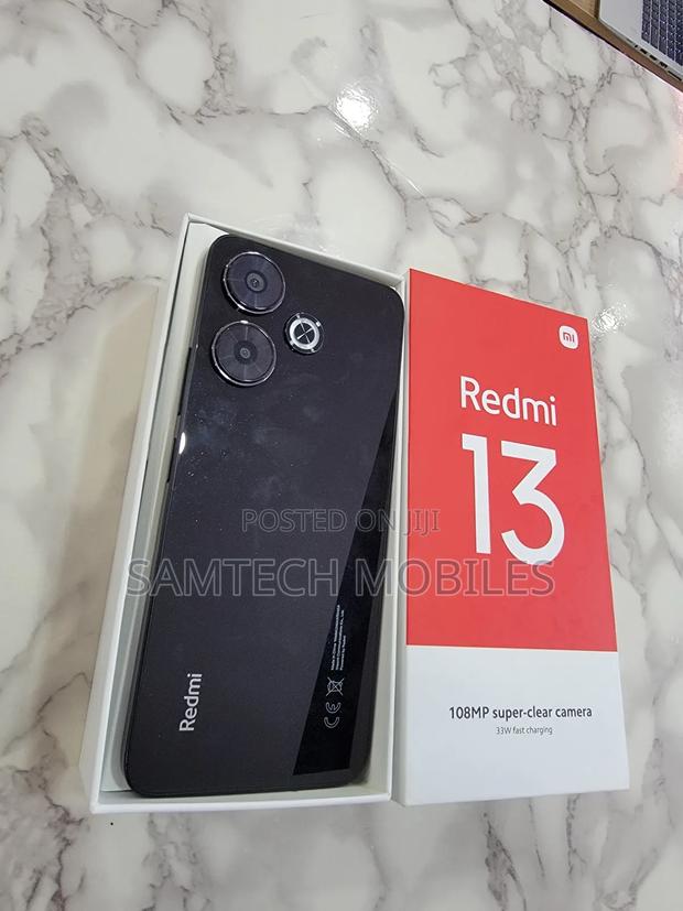 Xiaomi Redmi 13 256 GB Black - main view
