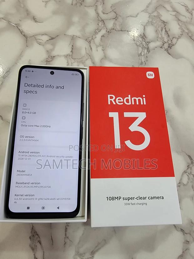 Xiaomi Redmi 13 256 GB Black - thumbnail 4