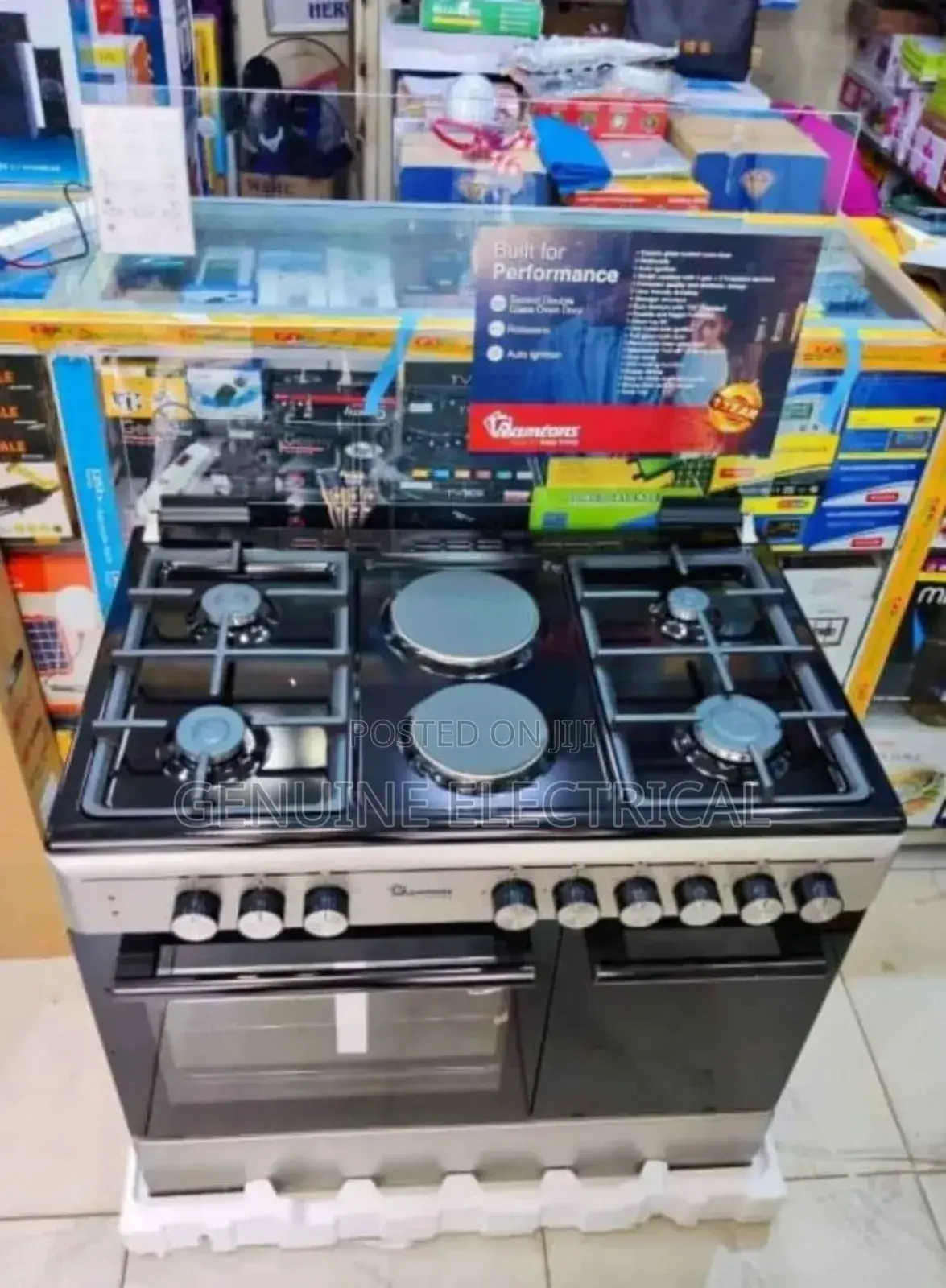 Ramtons 60*90stainless Steel Cooker Plus Compartment R-1