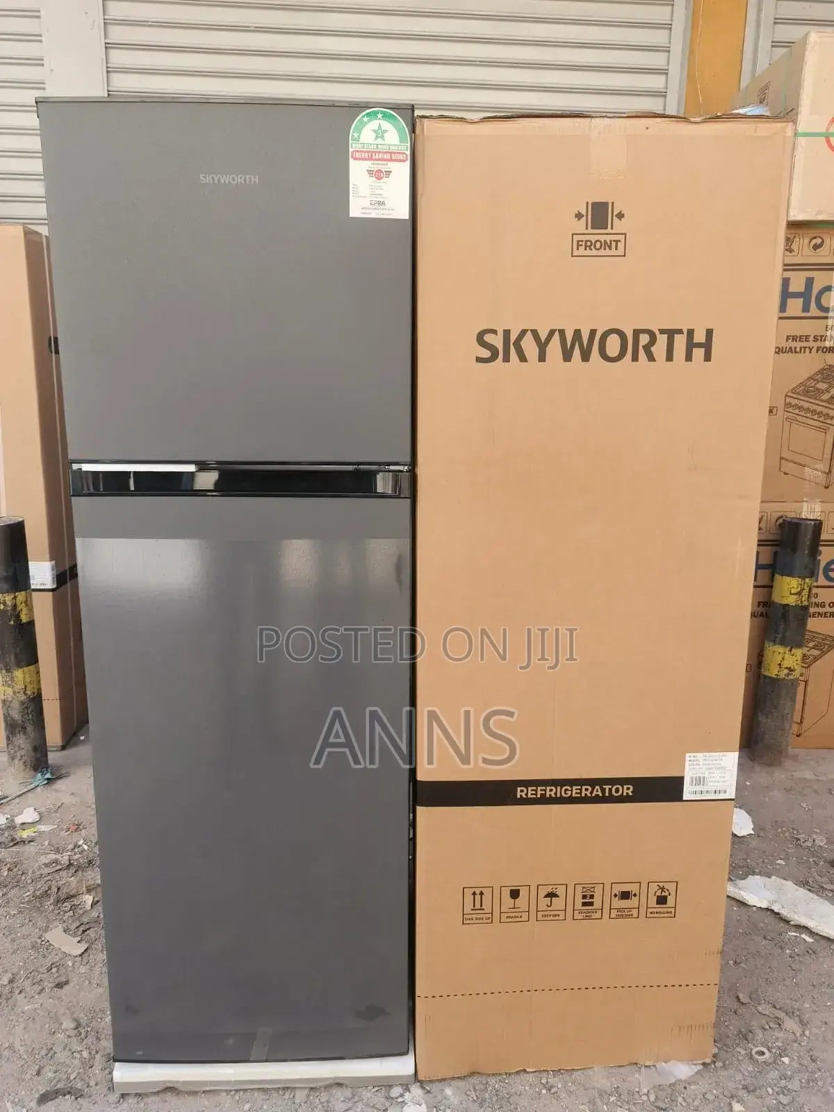 Skyworth 280 Litres Double Door NO FROST Refrigerator