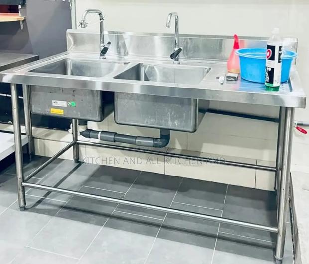 Premium Double Sink ,Stainless Steel