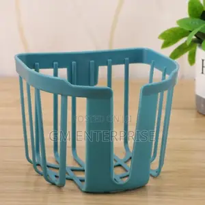 Punch -Free Toilet Paper Holder