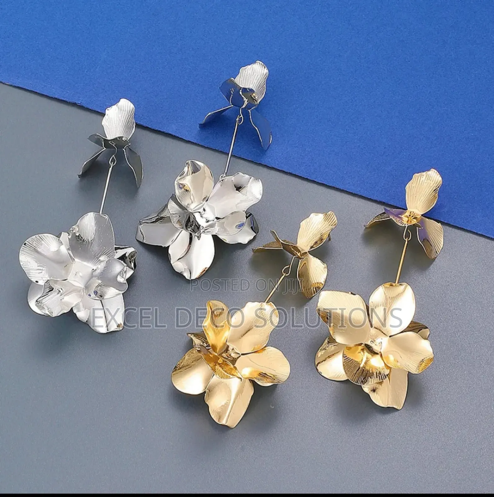 Statement Floral Earrings