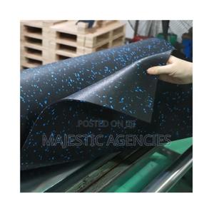 Blue Spotted Gym Rubber Roll 10mm - thumbnail 2