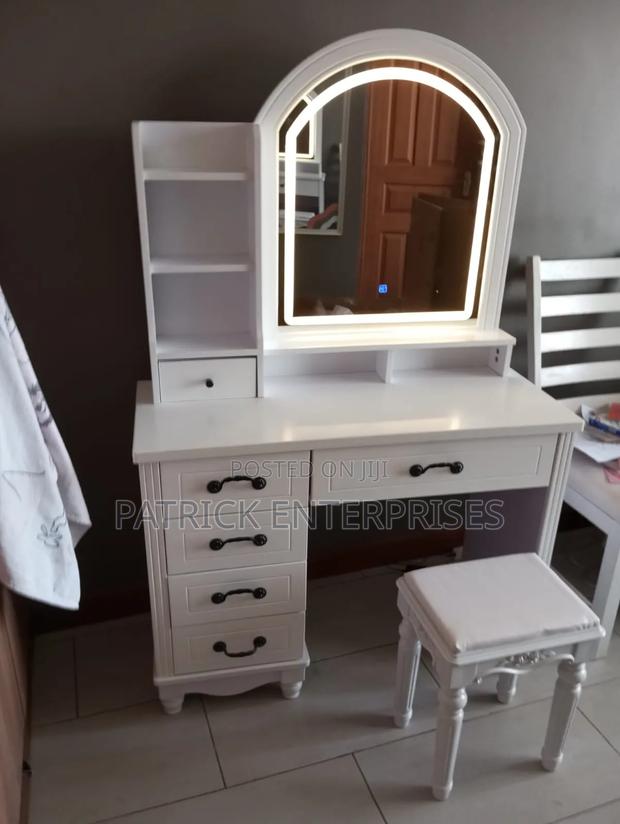 Imported Modern Dressing Table With LED Lights