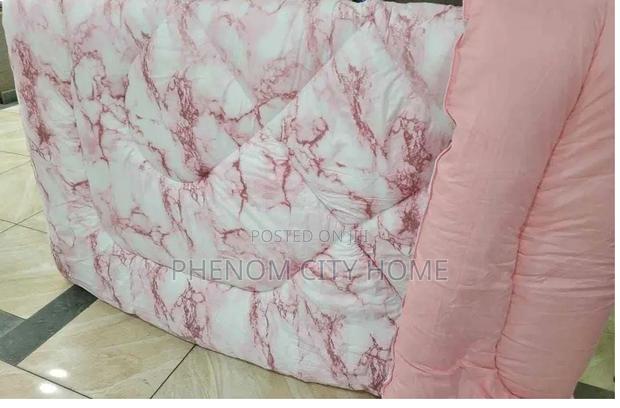 Pink Marble Binded Duvet Set - main view