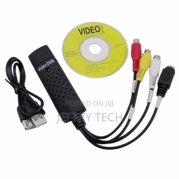 Usb 2.0 Easy Cap Video Tv DVD VHS DVR Capture Adapter Easier - main view