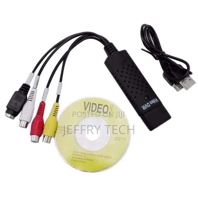 Usb 2.0 Easy Cap Video Tv DVD VHS DVR Capture Adapter Easier