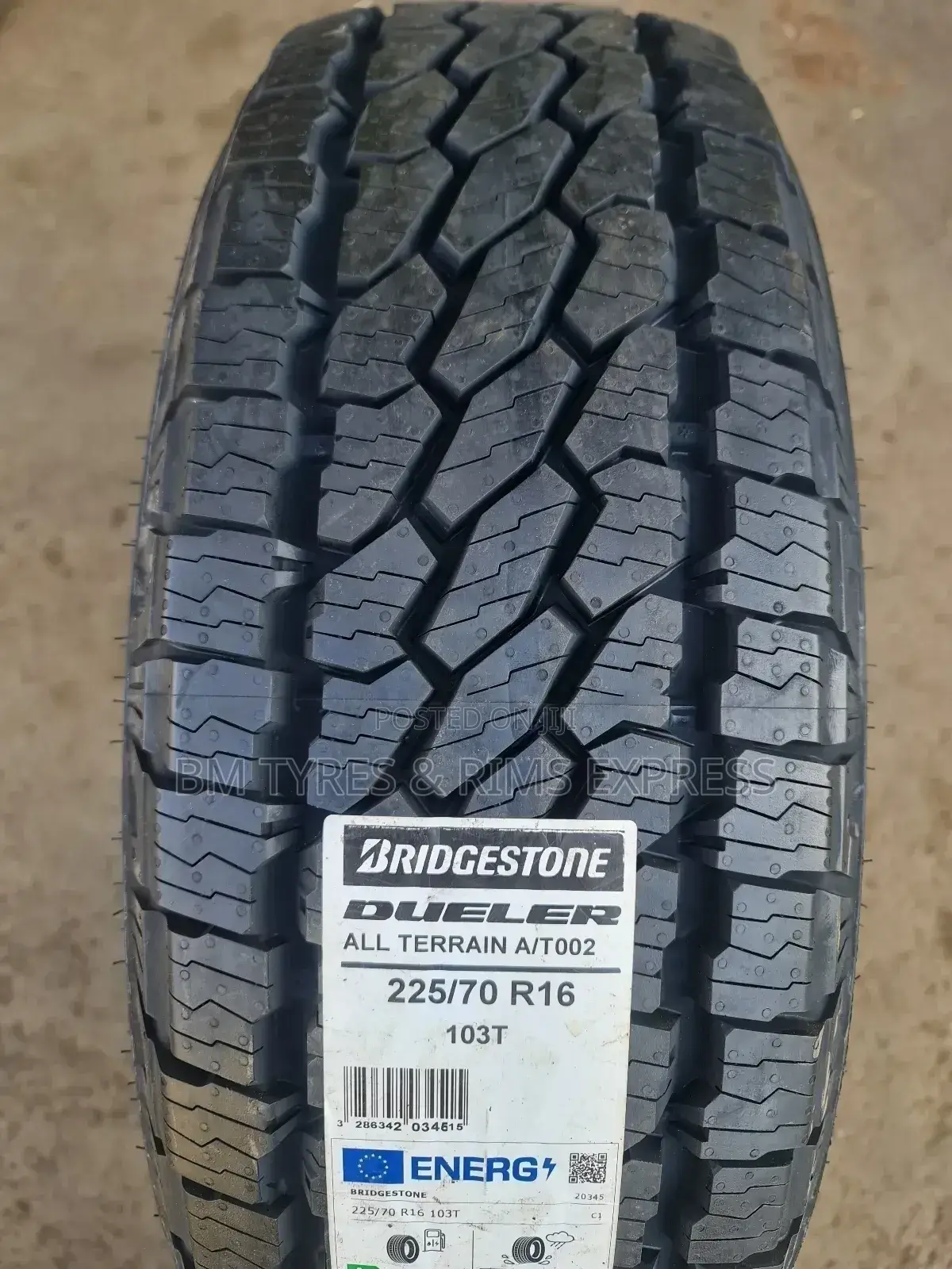 225 /70 R16 Bringstone TYRES (New Technology)
