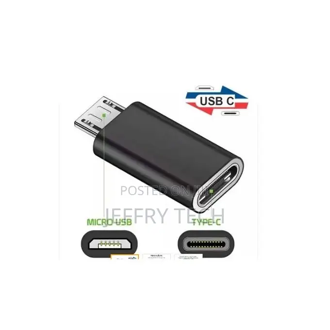 Usb 3.1 Type C Female to Micro Usb Male Adapter Converter
