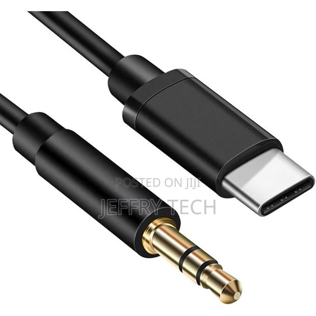 Usb Type C to 3.5mm Aux Audio Cable Headset Speaker Headphon - main view
