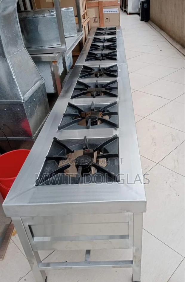 High -Tech Stainless 4 Burner Gas Cooker Available