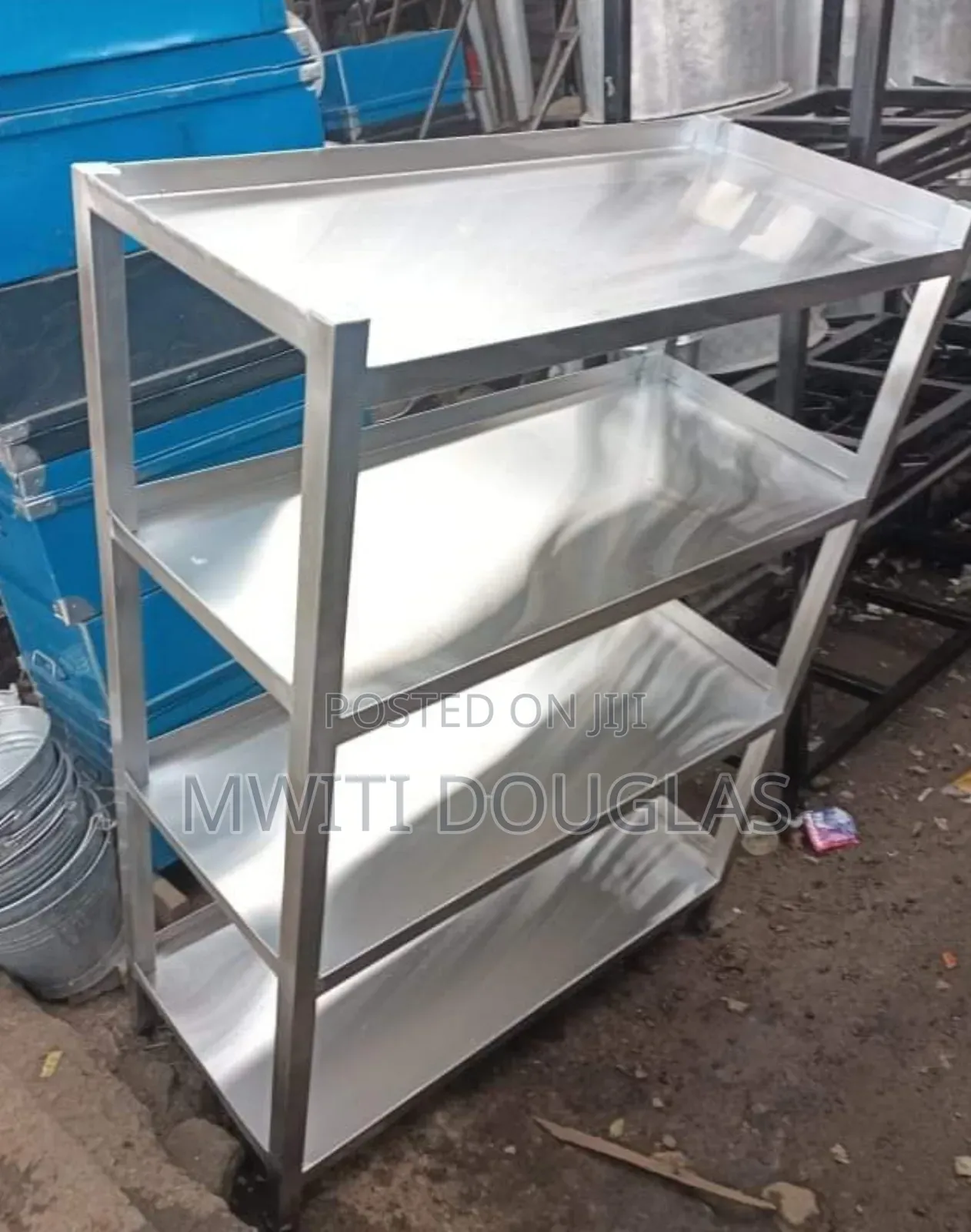 High -Tech Stainless Four Phases Storage Rack Available