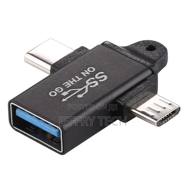 USB 3.0 to Type-C + Micro Adapter