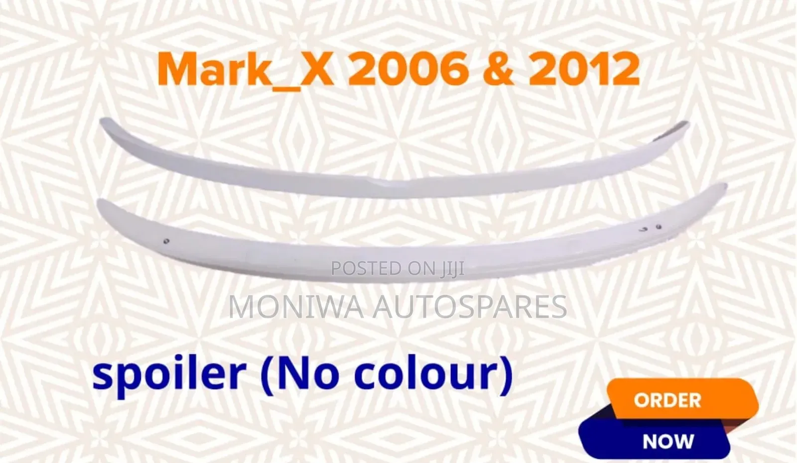 Spoiler Mark X 2006-2012