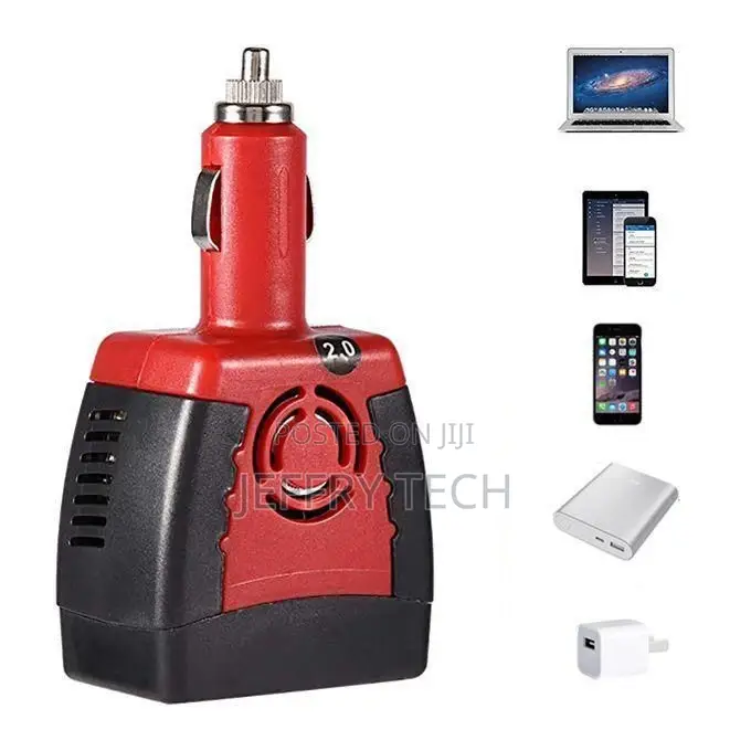 150W Power Inverter,DC 12V to 220V AC Car Inverter With USB