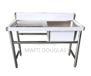 High -Tech Stainless Single Washing Sink Available Now
