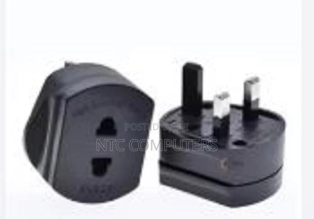 Multi Black Fused UK Adaptor - main view