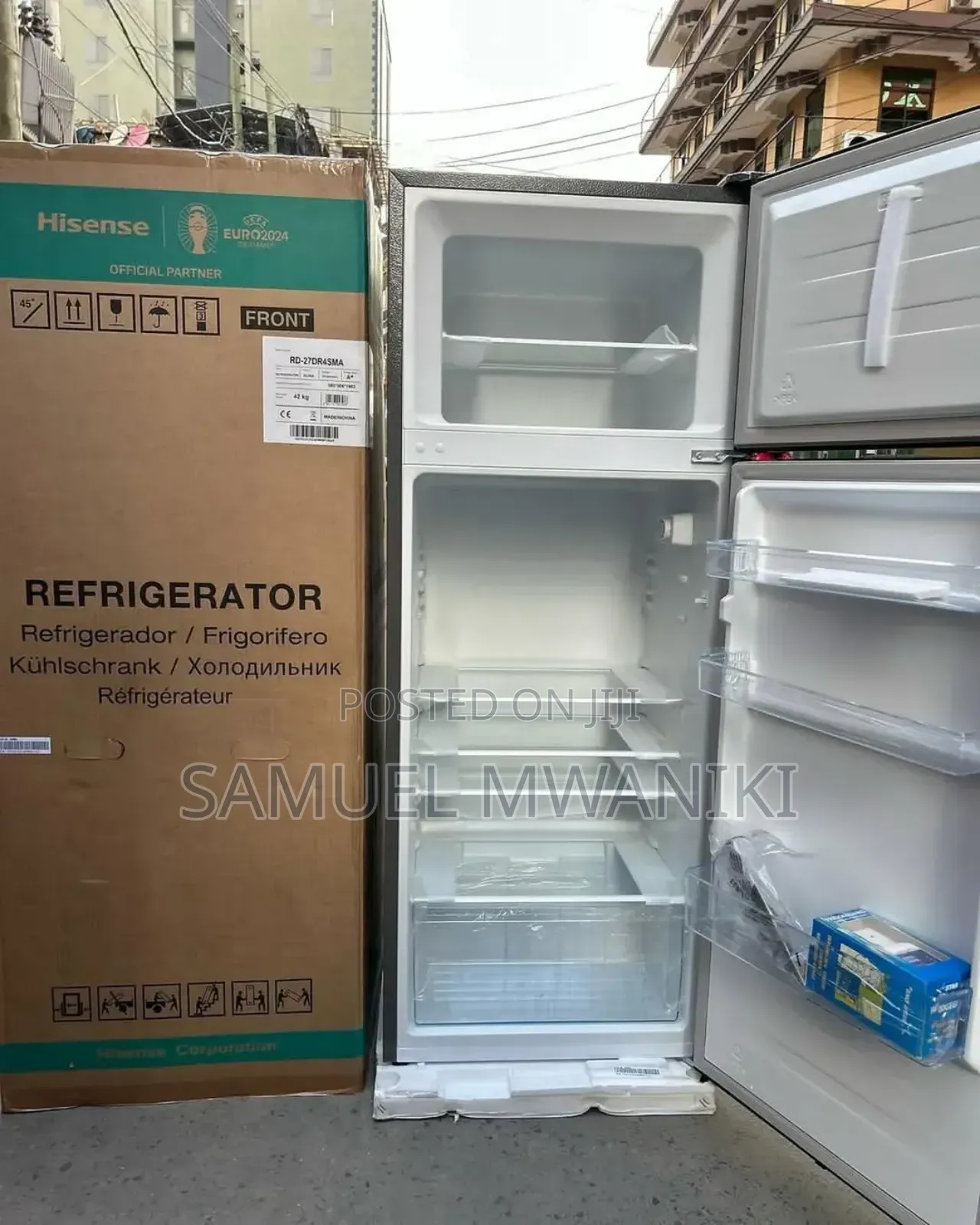 Hisense Double Door Fridge 205 Liters