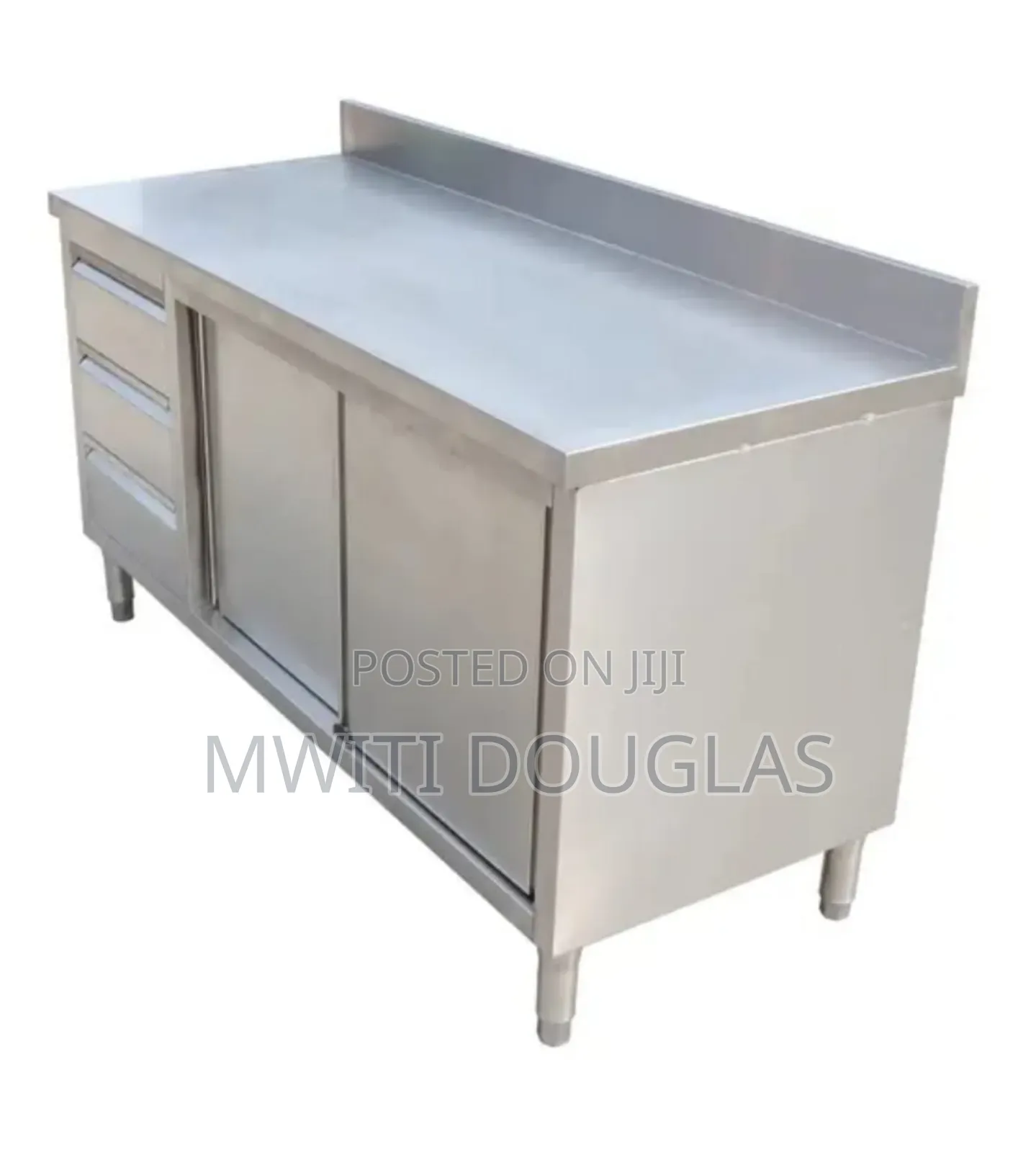 High -Tech Modern Stainless Cabinet Available for You
