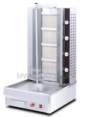 High -Tech Modern Four Burner Shawarma Available Always