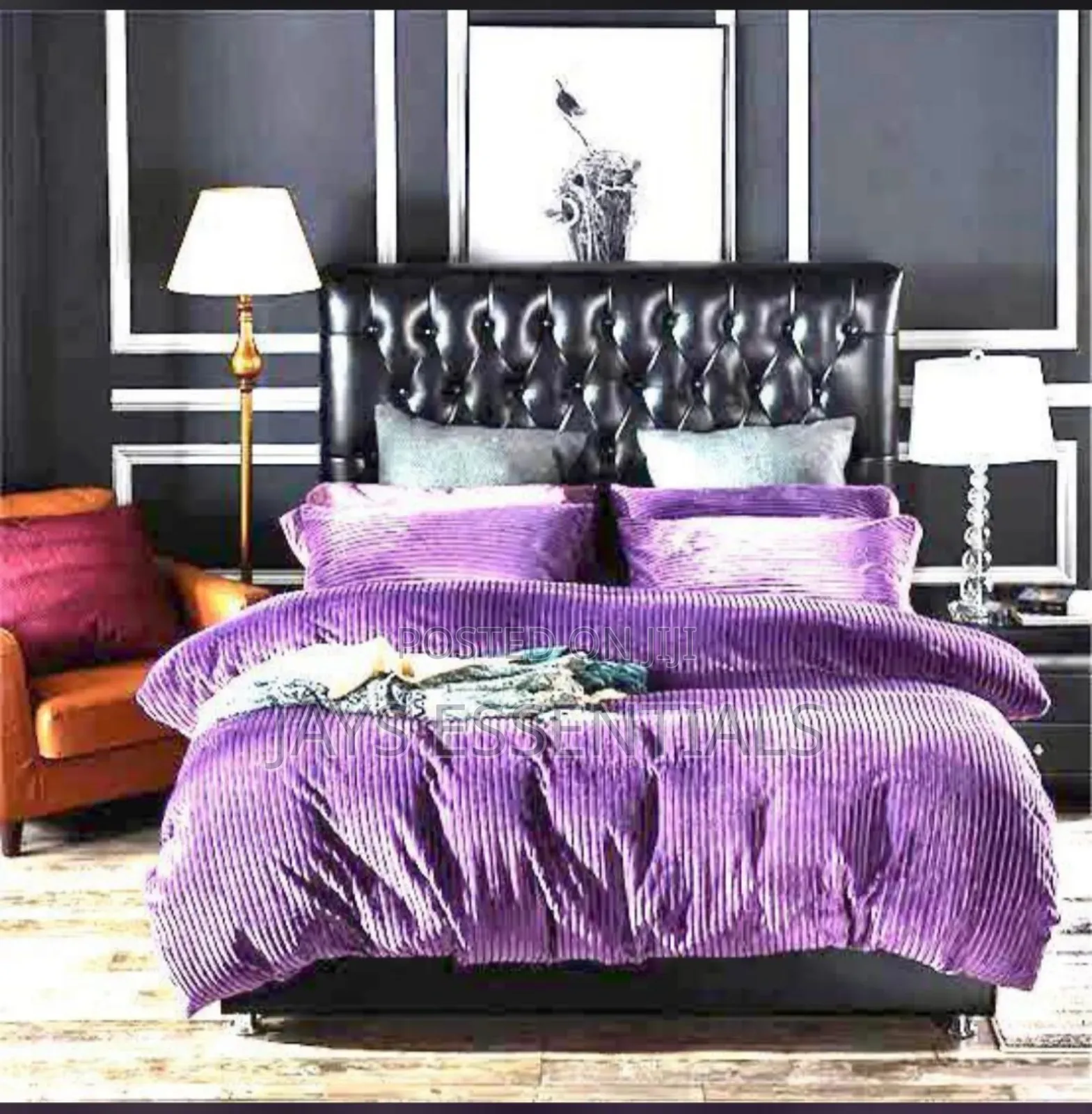 6*7 Velvet Duvet Set