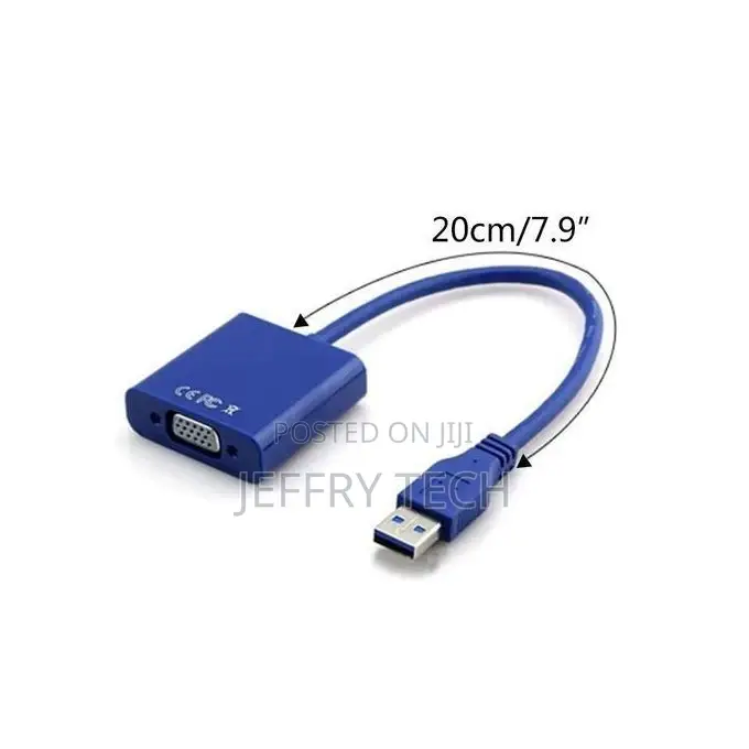 USB 3.0/2.0 to VGA External Video Card Adapter Converter