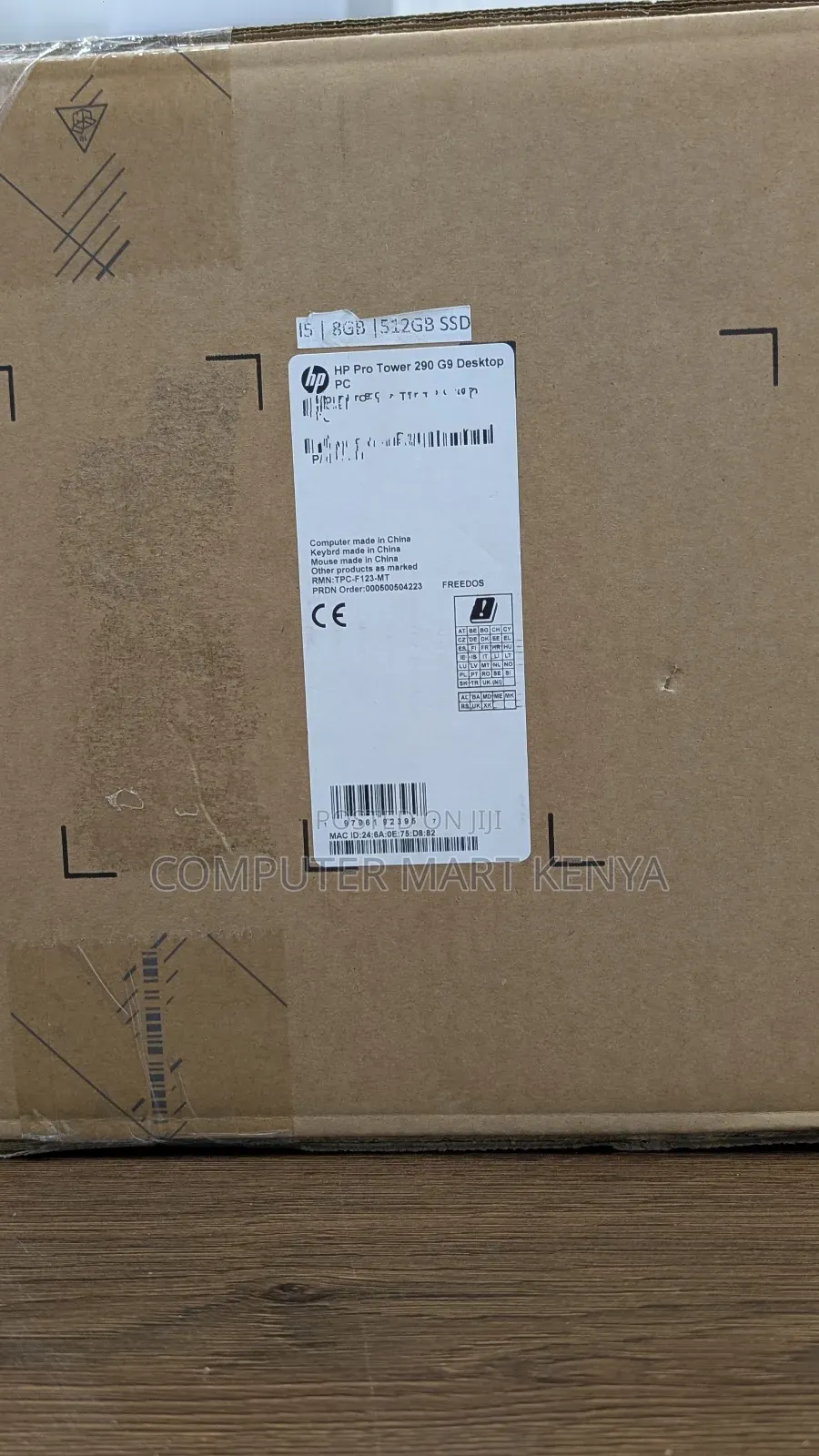 New Desktop Computer HP 8GB Intel Core i5 SSD 512GB