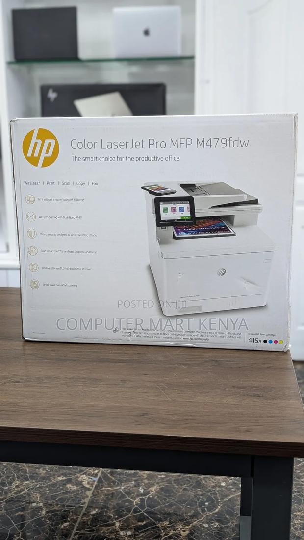 New Color Laserjet Pro MFP M479fdw Printer - thumbnail 2