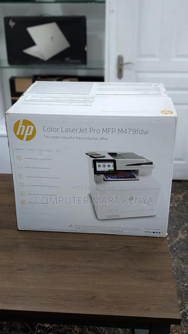 New Color Laserjet Pro MFP M479fdw Printer - thumbnail 4