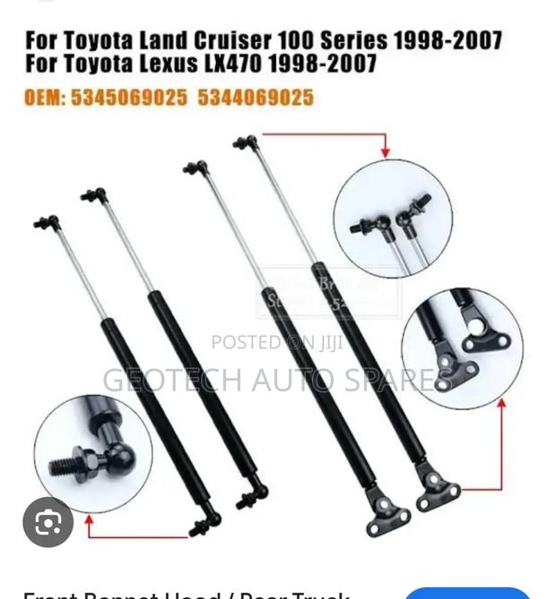 Toyota Prado Fj100 Boot Shock