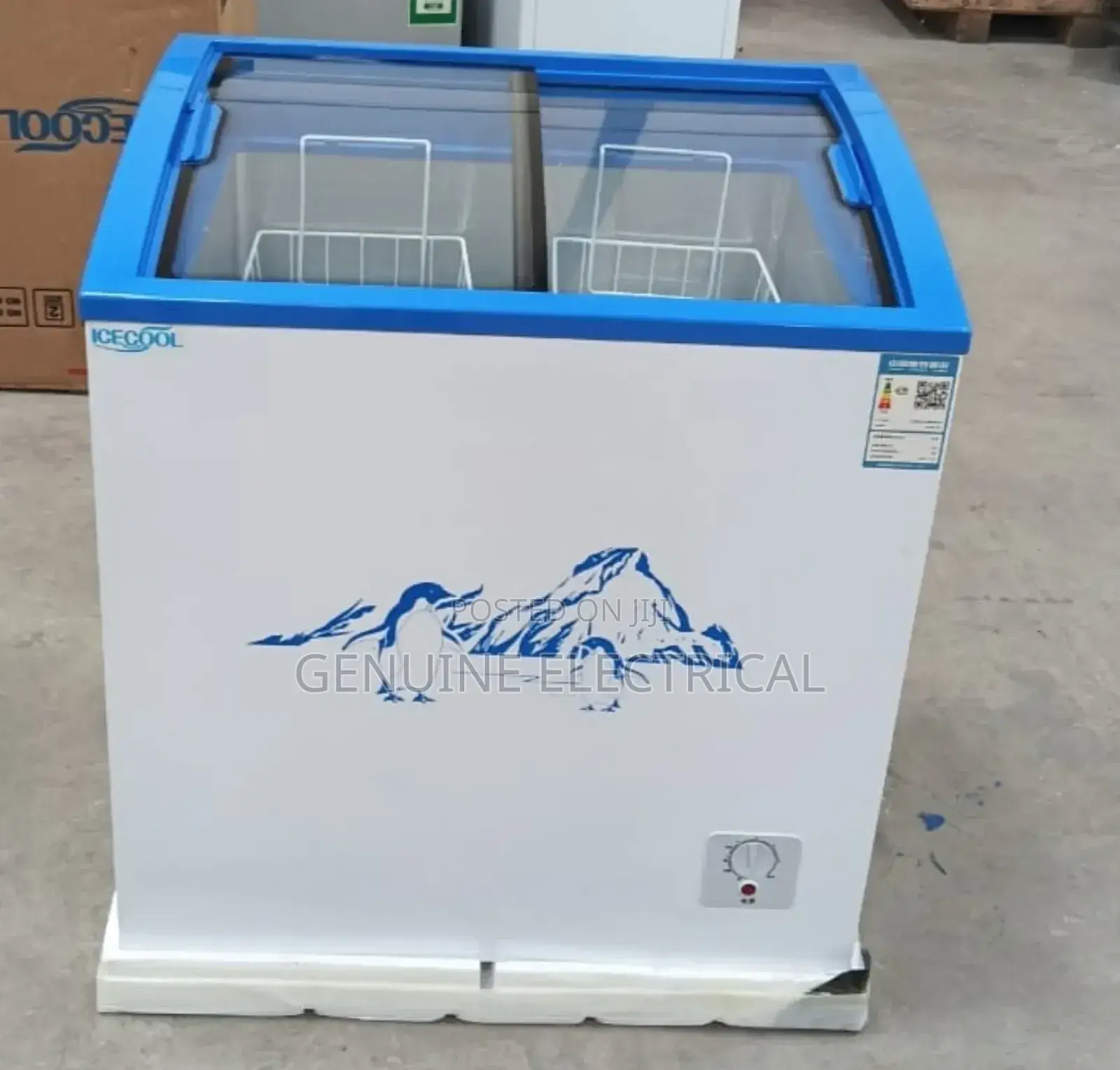 Ecomax 159litres Display Freezer
