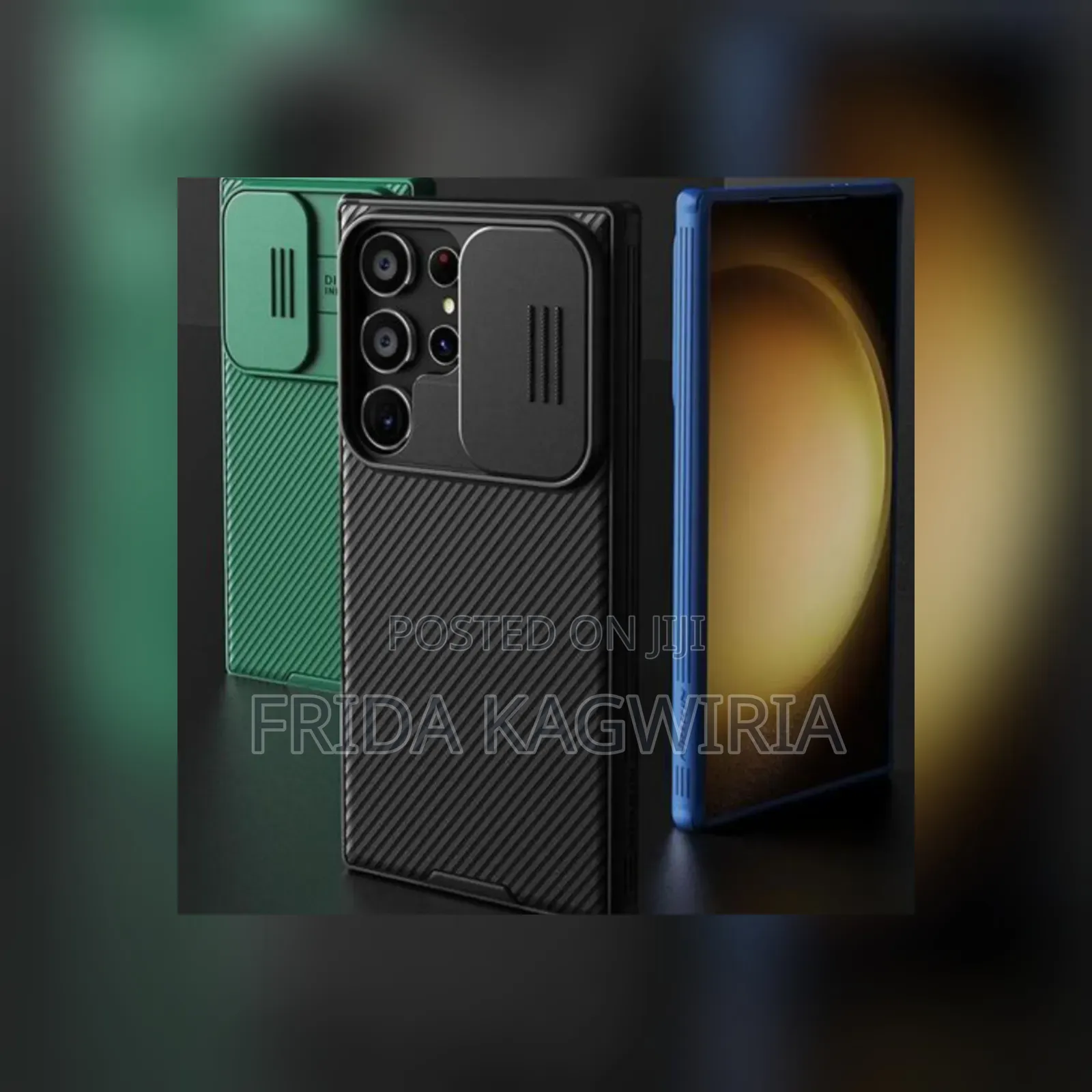 Samsung S25 Ultra Nilkin Camshield Shockproof Back Case