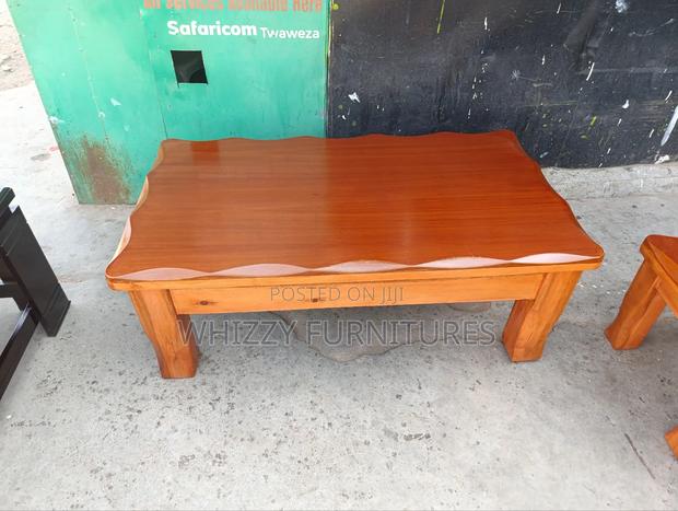 Stylish Wooden Coffee Table - main view