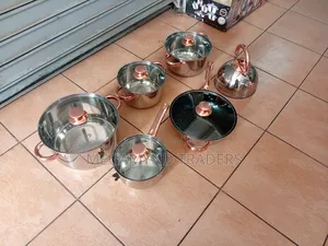 Stainless Steel Cookware Set/12pc Induction Sufuria