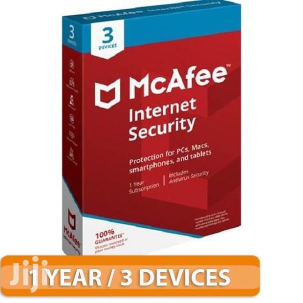 Mcafee Internet Security 3 Devices 1 Year - main view