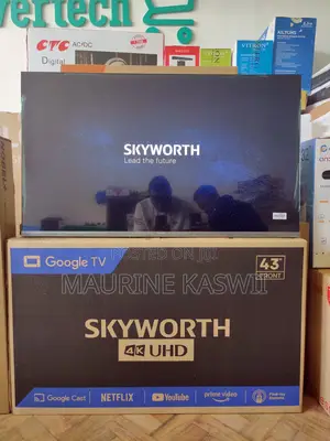 Skyworth 43′′ Smart Google Tv (New 2025)