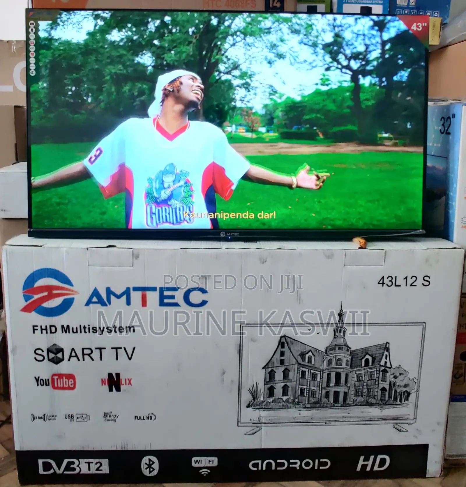 Amtec 43” Smart TV