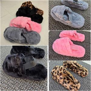 Ladies Fluffy Sandals - thumbnail 2