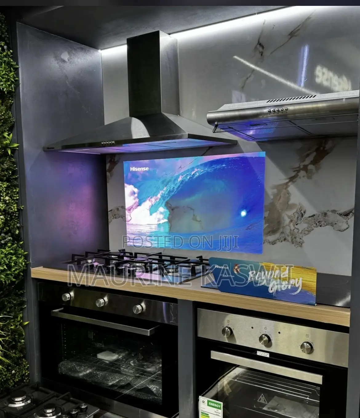 Hisense Built in Hood 90 Cm Pyramid Chimney